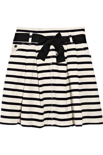 Sonia by Sonia Rykiel - Striped cotton-jersey skirt