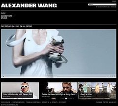 Alexander Wang Relaunches New and Improved Website