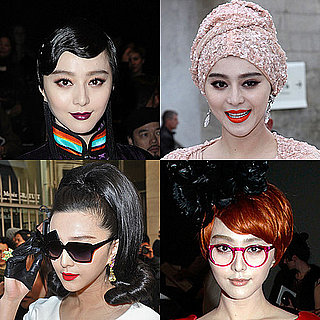 Bingbing Fan Wears Matching Designer Looks on the Paris Fashion Week Front Rows