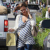 Pictures of Jessica Alba's Big Baby Bump in LA