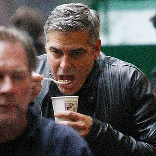 Pictures of George Clooney on the Set of The Ides of March in Detroit