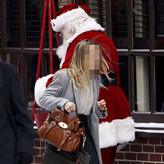 Guess the Celebrity Running Past Santa Claus Guess the Celebrity Running Past Santa Claus