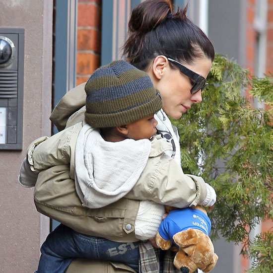 Sandra and Louis Bullock Have a Fun City Weekend Together Sandra and Louis Bullock Have a Fun City Weekend Together