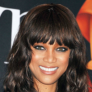 Try Tyra Banks's Black and Steel Blue Eye Makeup Look