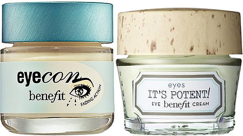 Comparing Benefit Eyecon to New Benefit It's Potent Eye Cream