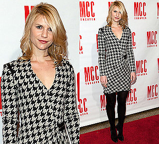 Photos of Claire Danes in a Houndstooth Dress