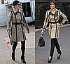 Christine Bleakley and Zara Philips Wear the Same Burberry Leather Trench