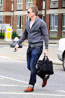 Pictures of Daniel Craig Walking in London Without Rachel Weisz