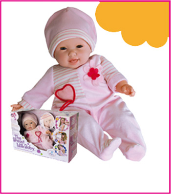 The Breast Milk Baby Doll Teaches Children How to Breastfeed
