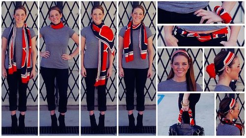 10 Easy Ways To Wear A Scarf: Watch Our So Simple How-To Video and Get Inspired!