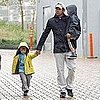 Pictures of Patrick Dempsey Visiting Malibu's Lumber Yard With His Twins Darby and Sullivan