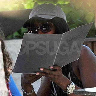 Guess Who Ordered Lunch Off a Large Menu?