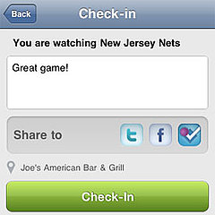 GetGlue Adds Foursquare to Check-In App