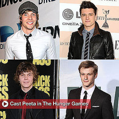 Who Is Going to Play Peeta in The Hunger Games? Who Is Going to Play Peeta in The Hunger Games?