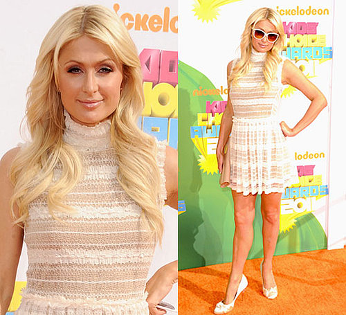 Paris Hilton at the Kids' Choice Awards 2011