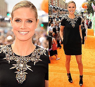 Heidi Klum in Gucci at the Kids' Choice Awards 2011