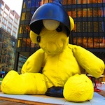 Giant Teddy Bear on Park Avenue, Etsy Designers at Hell's Kitchen Flea Market, and More NYC Weekend Tips