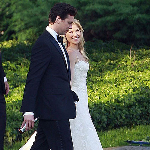 Ali Larter and Hayes MacArthur got married in Maine in August 2009.
Ali Larter and Hayes MacArthur got married in Maine in August 2009.