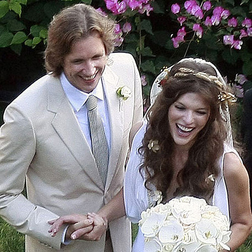 Milla Jovovich had her daughter by her side for her August 2009 nuptials in LA.
Milla Jovovich had her daughter by her side for her August 2009 nuptials in LA.