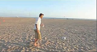 David Beckham Soccer Trick Video