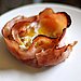 Baked Egg in Ham Shell