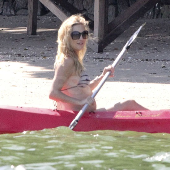 Kate Hudson Takes Her Beachy Bikini Body For a Kayak Ride With Matthew Bellamy Kate Hudson Takes Her Beachy Bikini Body For a Kayak Ride With Matthew Bellamy