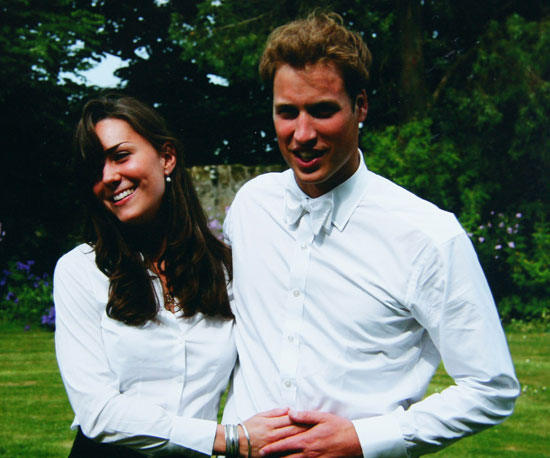 A young Kate and William were photographed together at St. Andrews in June 2005.
A young Kate and William were photographed together at St. Andrews in June 2005.