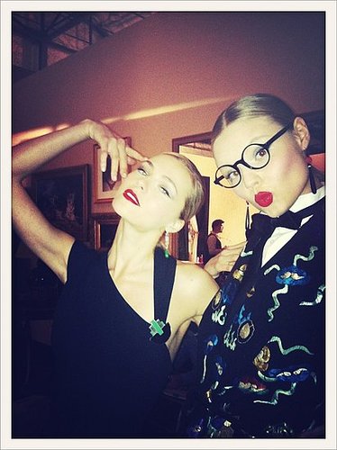 Behind-the-Scenes at the Alberta Ferretti, Ralph Lauren Fall 2011 Campaign Shoots; Plus, Lanvin and Roberto Cavalli Cast Details