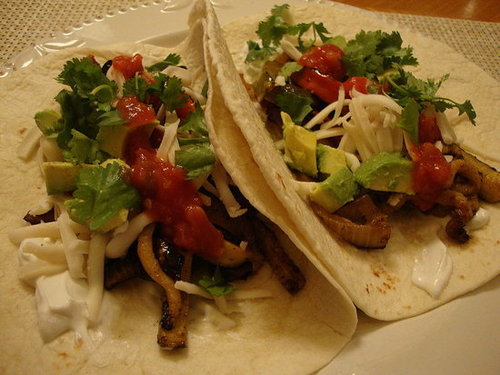 Grilled Vegetable Fajitas Grilled Vegetable Fajitas