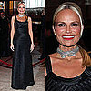 Kristin Chenoweth Wears Black Gown and Choker to Spring Opera Gala