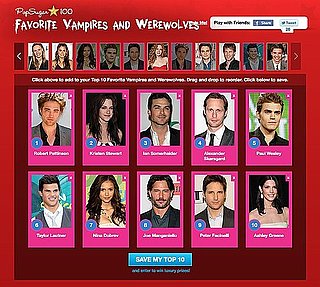 Favorite Celebrity Vampire List