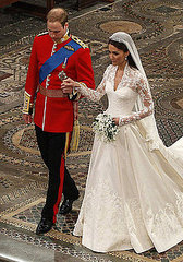 Close-Ups of Kate Middleton's Alexander McQueen Wedding Dress by Sarah Burton