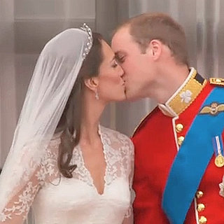 Prince William and Kate Middleton Kiss After Royal Wedding
