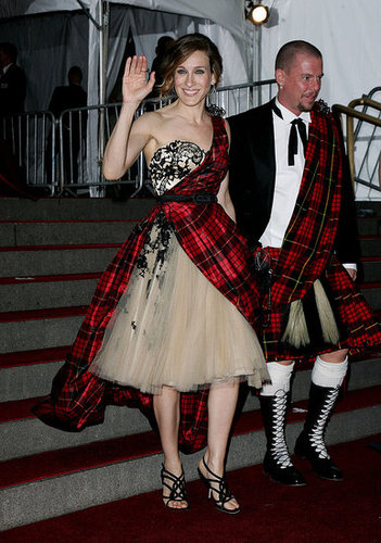 Sarah Jessica Parker and Alexander McQueen — 2006 Sarah Jessica Parker and Alexander McQueen — 2006