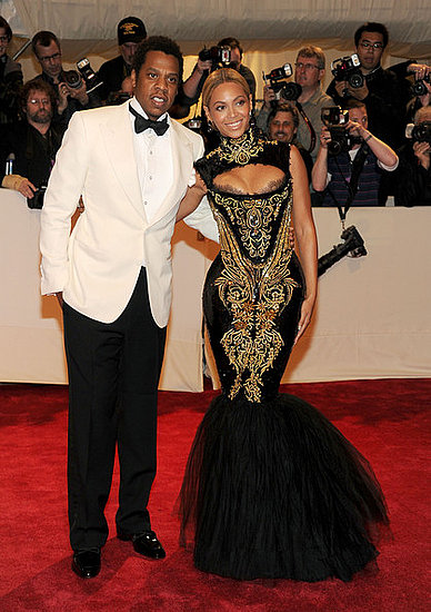 Jay-Z and Beyonce (2011 Met Gala..."Alexander McQueen: Savage Beauty")
