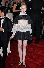 Elle Fanning(2011 Met Gala..."Alexander McQueen: Savage Beauty")