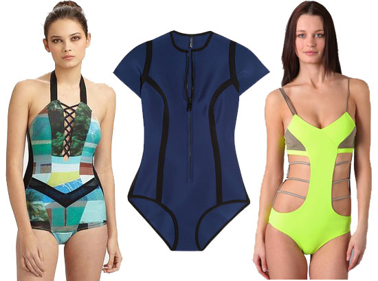 Modern One-Piece Swimsuits Modern One-Piece Swimsuits