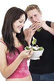 Why doesn't my husband gain weight if he eats junk food all day?