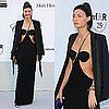 Giovanna Battaglia in Sexy Dress at amfAR Gala