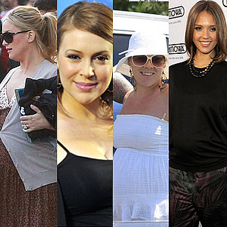 Pictures of Kate Hudson, Pink, Jessica Alba, and Alyssa Milano Pregnant