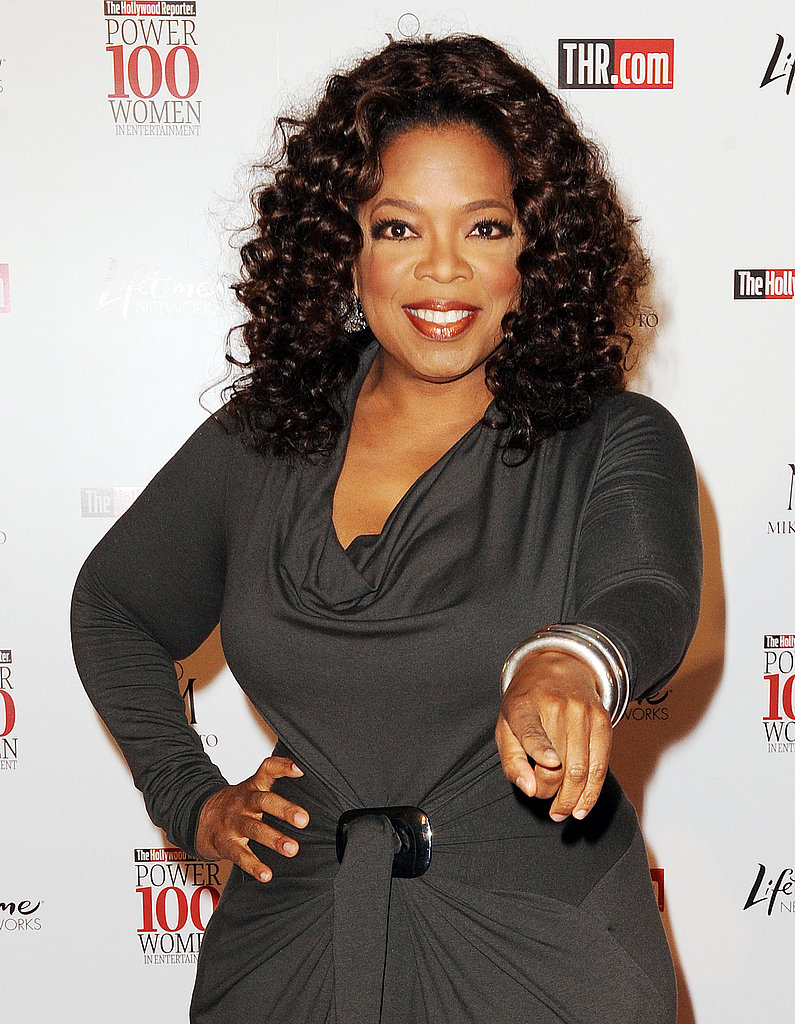 Oprah attended the Women In Entertainment Power 100 breakfast in December 2008 at the Beverly Hills Hotel.
