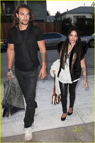 Jason Momoa and Lisa Bonet