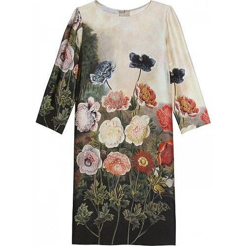 Stella McCartney - SEIDENKLEID MIT BLUMENMOTIV