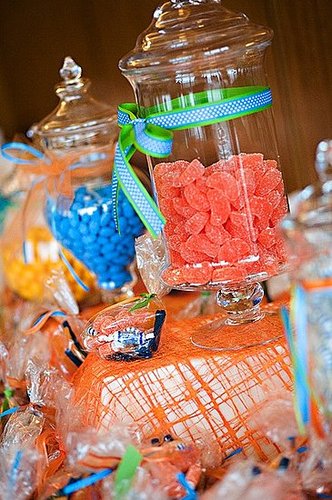 Give an edible favor. Give an edible favor.