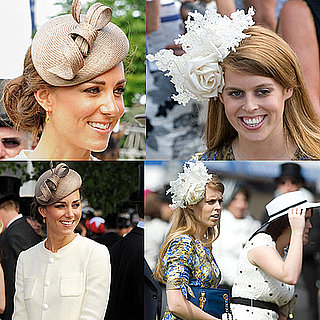 Kate Middleton and Princess Beatrice in Hats 2011-06-06 08:46:41