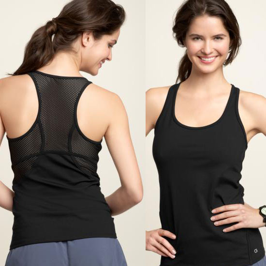 Gap Mesh Racerback Tank Gap Mesh Racerback Tank