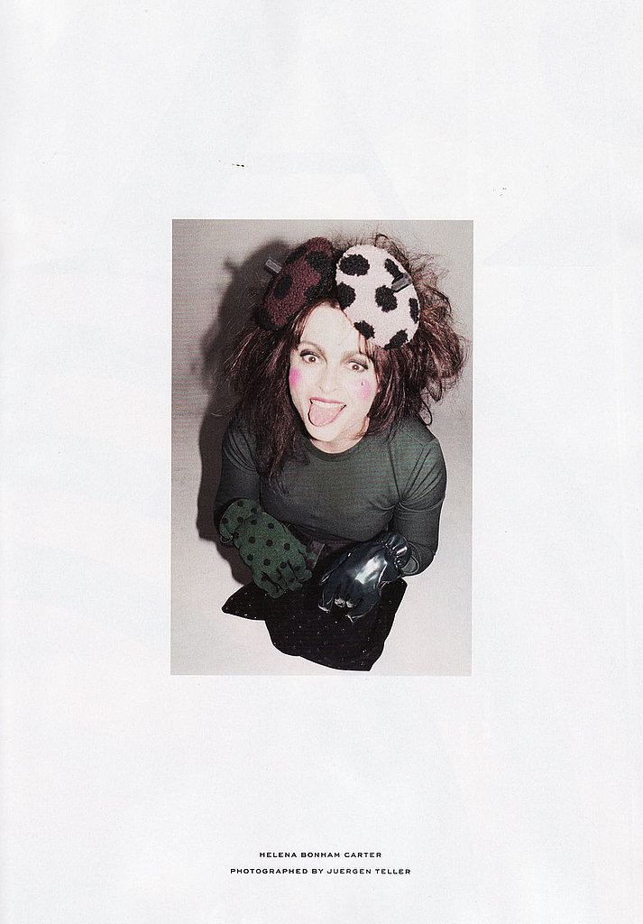 Helena Bonham Carter for Marc Jacobs Fall 2011 Ad Campaign Images Helena Bonham Carter for Marc Jacobs Fall 2011 Ad Campaign Images