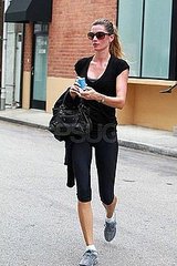 Gisele Bundchen at Tracy Anderson Method Gisele Bundchen at Tracy Anderson Method