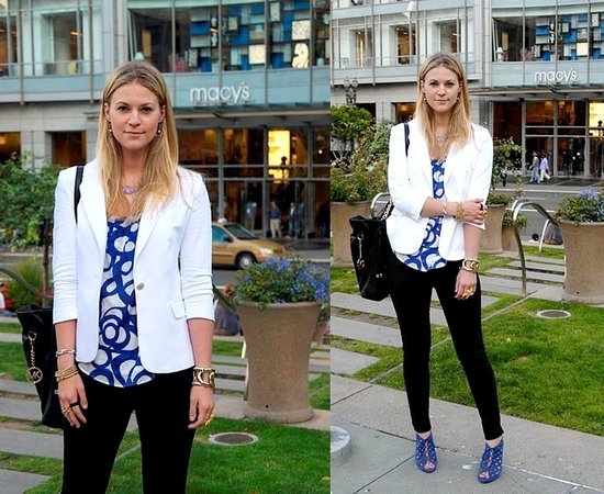 White Blazer