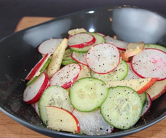 Apple, Radish, and Cucumber Salad Apple, Radish, and Cucumber Salad